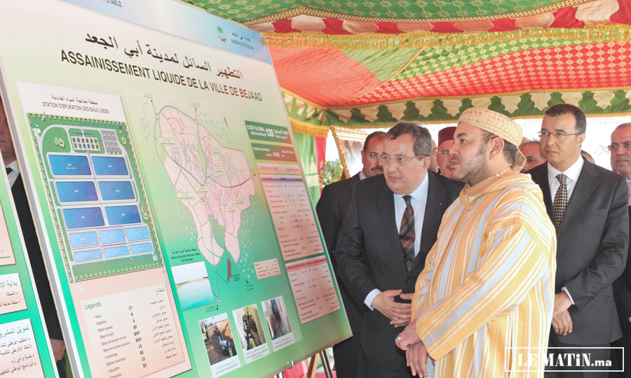 S.M. le Roi inaugure de nouveaux projets de proximité à forte vocation sociale à Oued Zem et Bejaad