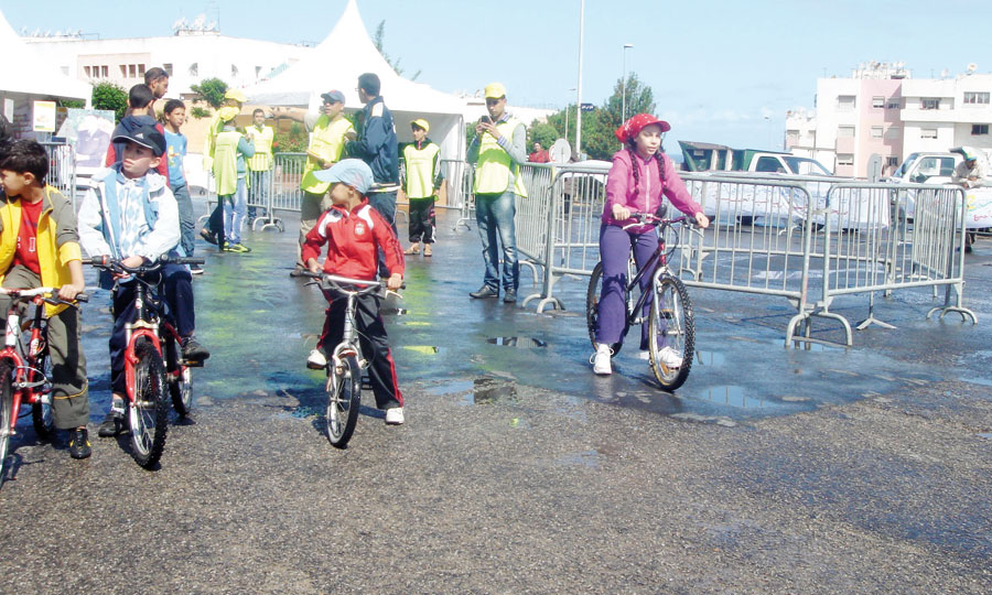 La pratique du vélo et du roller  doit être contrôlée