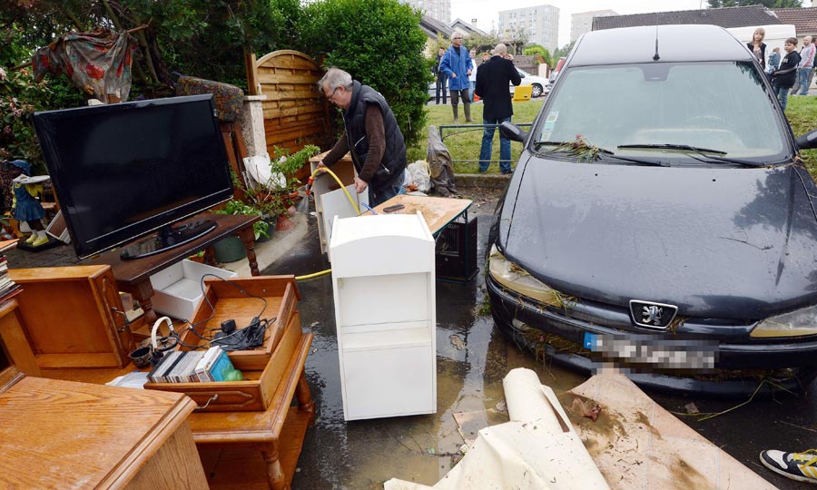 Nancy noyée sous les eaux