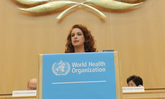 S.A.R. la Princesse Lalla Salma lance un appel à la communauté internationale pour ériger la lutte contre le cancer en priorité mondiale
