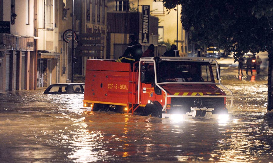 Nancy noyée sous les eaux
