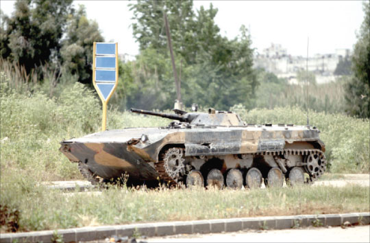 Violents combats entre rebelles et troupes du régime