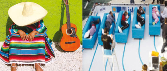 «La sieste idéale est celle qu’on pratique après  le déjeuner»