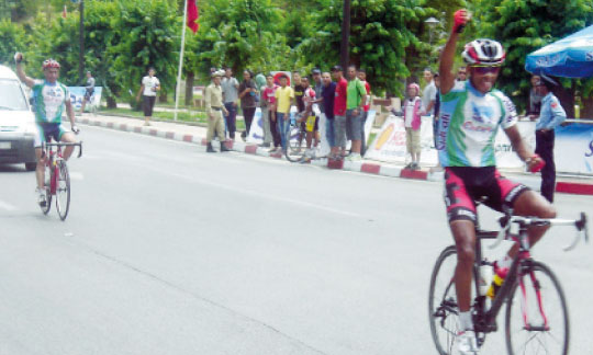 Chaoufi sacré champion  du Maroc sur route