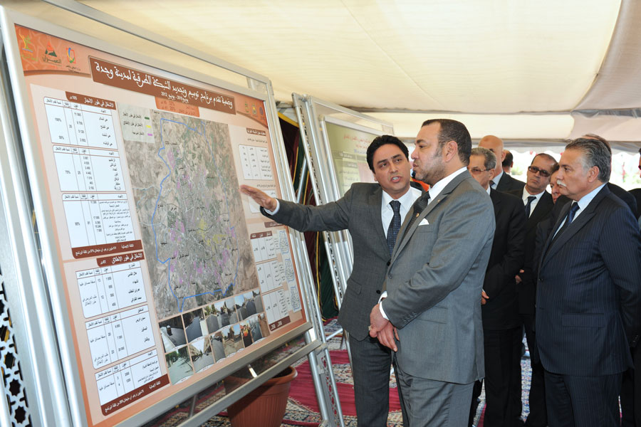 Un important projet routier confortant la dynamique de concrétisation de l’Initiative Royale pour le développement de l’Oriental