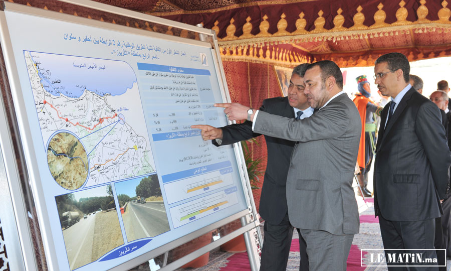 S.M. le Roi Mohammed VI lance plusieurs projets de développement économique et social à Oujda