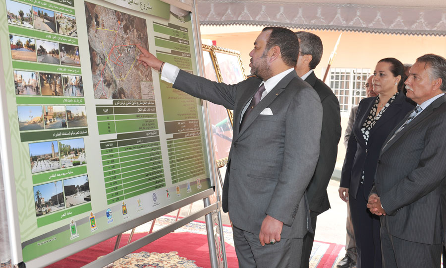 Sa Majesté le Roi à Berkane De nouveaux projets socioéconomiques voient le jour