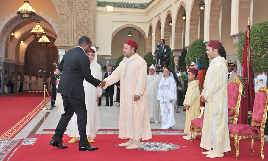 S.M. le Roi préside à Rabat une réception