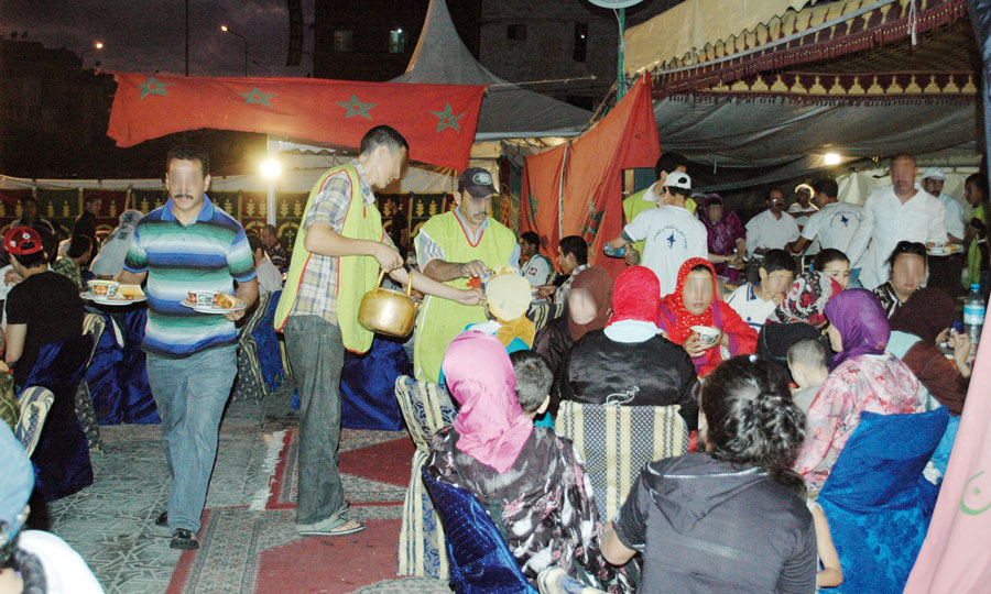 Des «ftours» collectifs qui honorent l’esprit du Ramadan