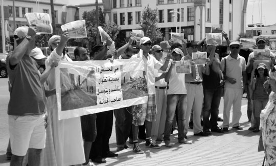 Ras-le-bol des habitants  du quartier M’hannech II