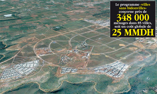 Le Maroc au premier rang mondial en matière de lutte contre les bidonvilles