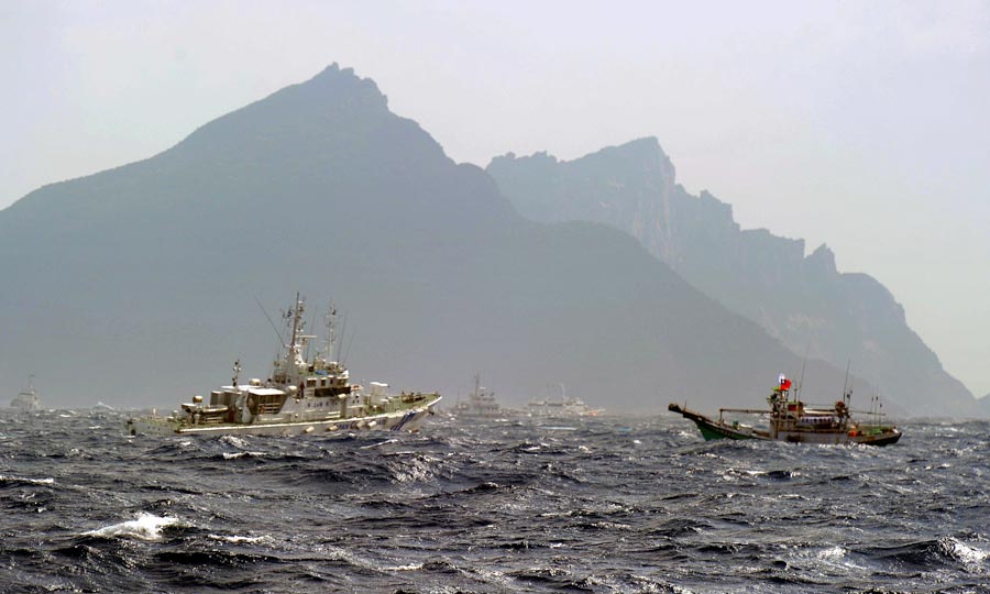 4 navires chinois défient le Japon