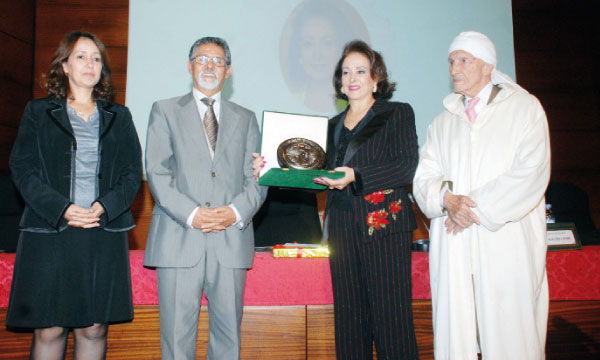 L’IRCAM décerne son grand prix du mérite  à Leïla Mezian Benjelloun