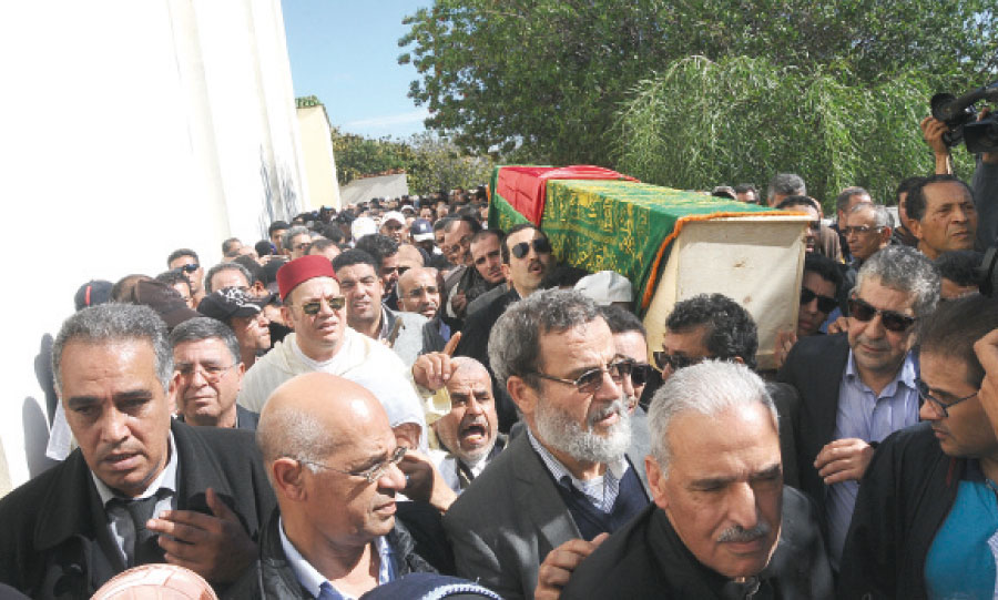 Emouvantes obsèques de feue Assia El Ouadie