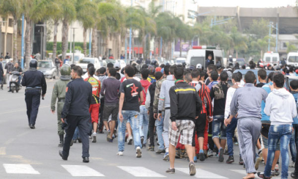 Une vague de «hooliganisme» s’est abattue  sur la métropole