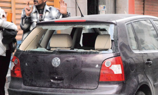 Une vague de «hooliganisme» s’est abattue  sur la métropole