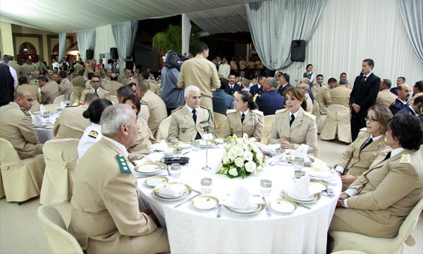 La place d'armes de Rabat-Salé organise un dîner