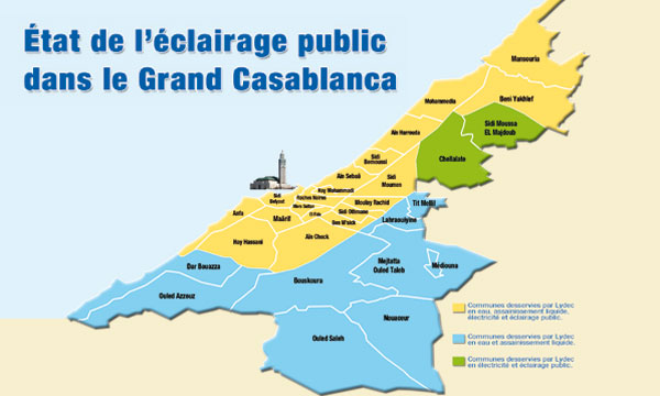 La situation claire-obscure  de l’éclairage public