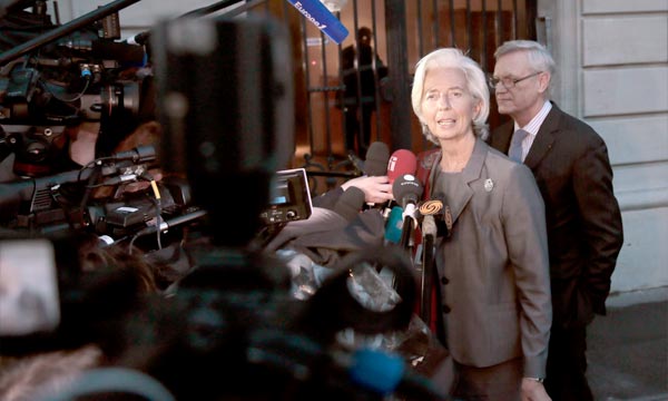 Christine Lagarde échappe à la mise en examen