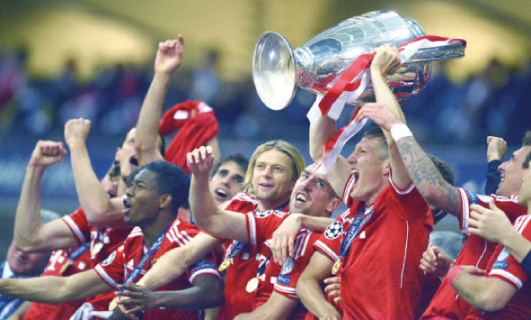 Le Bayern de Munich, sur le toit de l’Europe