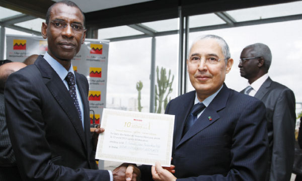 Le trophée SEDAR  décerné à  Mohamed El Kettani