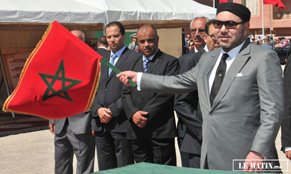 Mise à niveau et développement économique et social de Jerada : S.M. le Roi lance le projet d’assainissement liquide de la province