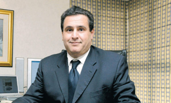 M. Akhannouch, ministre de l'Économie et des finances par intérim