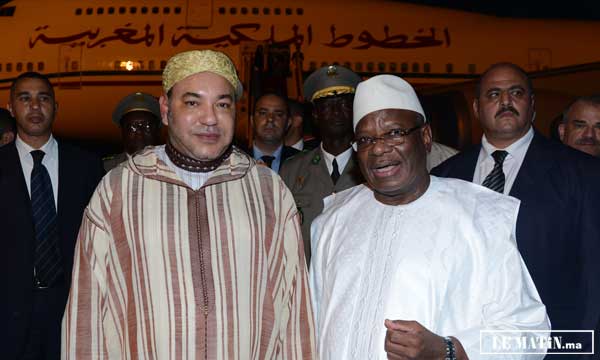 Arrivée de S.M. le Roi Mohammed VI à Bamako