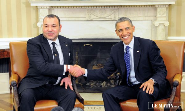 Le Président Barack Obama reçoit Sa Majesté  le Roi Mohammed VI à la Maison Blanche