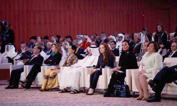 S.A.R. la Princesse Lalla Salma présente  à Doha l'expérience marocaine innovante en matière de couverture médicale