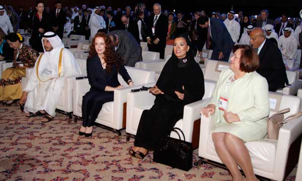 S.A.R. la Princesse Lalla Salma présente  à Doha l'expérience marocaine innovante en matière de couverture médicale