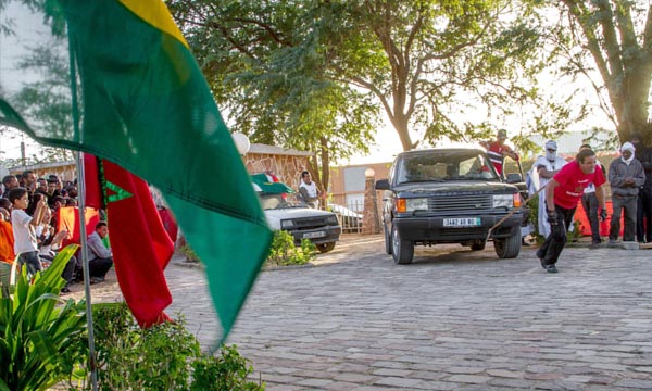 Le féru des sports extrêmes se produit à Nouakchott