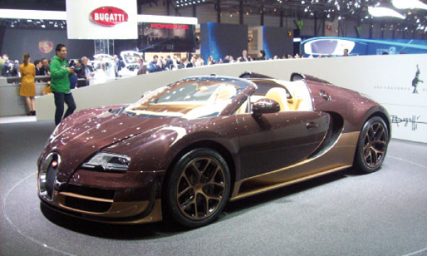 Bugatti Veyron Grand Sport Vitesse Rembrandt Bugatti Au nom du frère