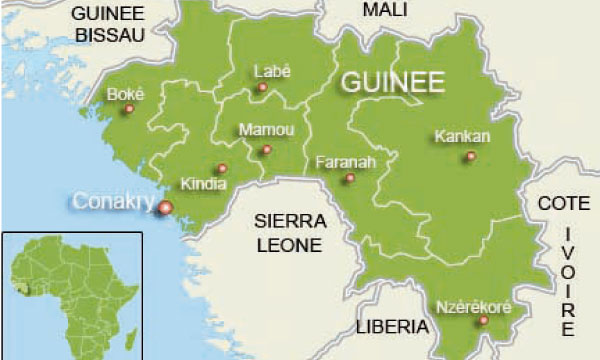 République de Guinée Conakry : carte de visite