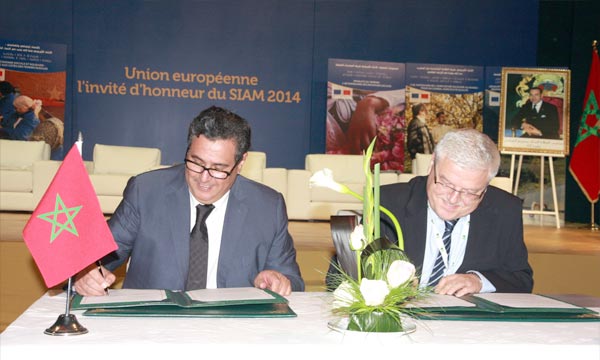 Don européen de 60 millions d'euros au Maroc