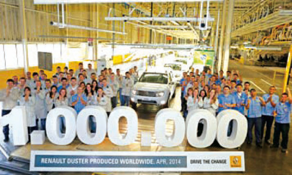 Un million de Duster produits en quatre ans