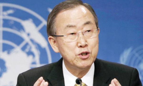 Ban Ki-moon en ultime recours