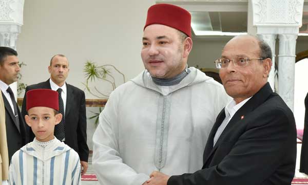 Arrivée de Sa Majesté le Roi Mohammed VI à Tunis