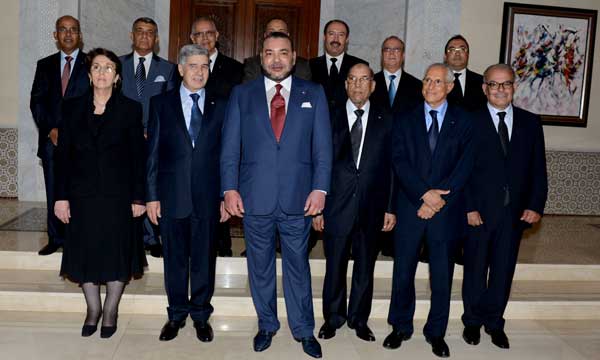 S.M. le Roi Mohammed VI inaugure le nouveau siège  du Conseil constitutionnel