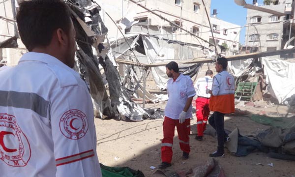 Un volontaire du Croissant-Rouge tué à Gaza