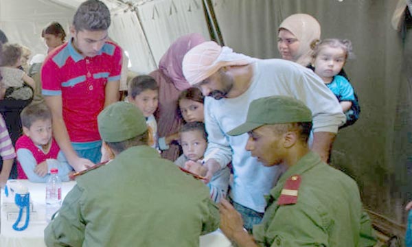 371.562 réfugiés syriens accueillis à l'hôpital de campagne Zaâtari