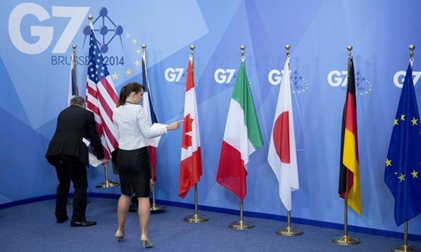 Le G7 menace la Russie de nouvelles sanctions