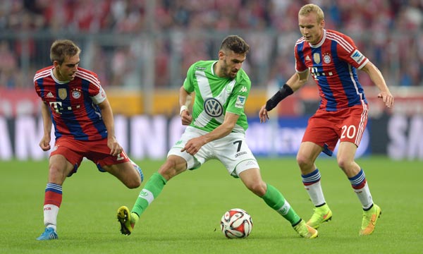Victoire laborieuse du Bayern face à Wolfsburg