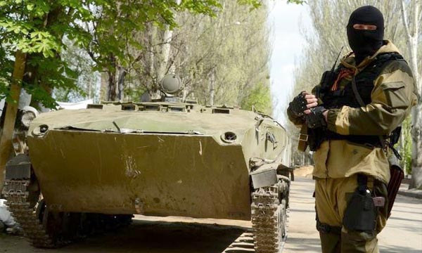 Manœuvres de l'armée russe à la frontière