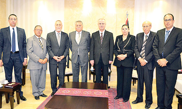 Le Premier ministre palestinien reçoit à Ramallah une délégation du PPS