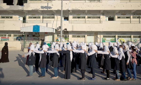 Un demi-million d'enfants Gazaouis sur le chemin de l'école