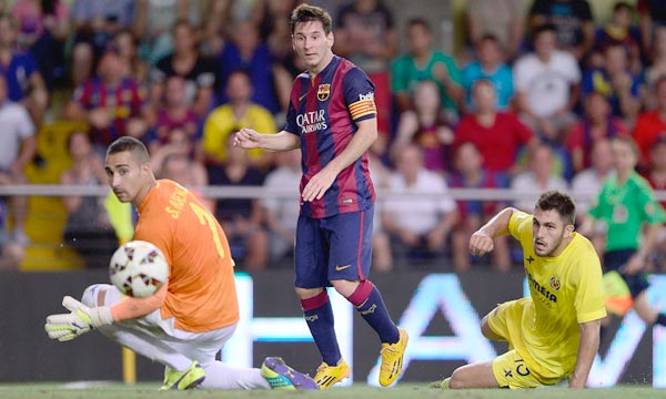 Lionel Messi touché à la cuisse droite