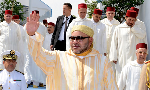 S.M. le Roi, Amir Al Mouminine, accomplit la prière du vendredi à la mosquée Mohammed VI à M'diq