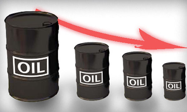 Les cours du pétrole en baisse, affectés par le recul des tensions au Moyen Orient