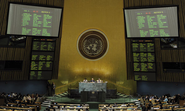 Élection de cinq membres non permanents du Conseil de sécurité